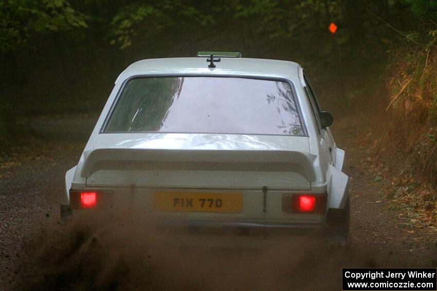 Ryan Booth / Nick Dobbs Ford Escort Mk II on SS16, Mount Marquette.