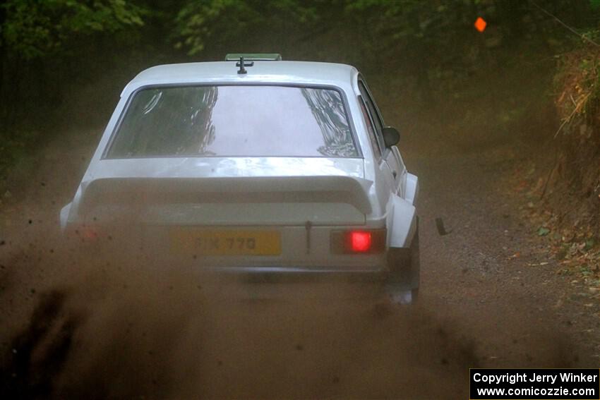 Ryan Booth / Nick Dobbs Ford Escort Mk II on SS16, Mount Marquette.