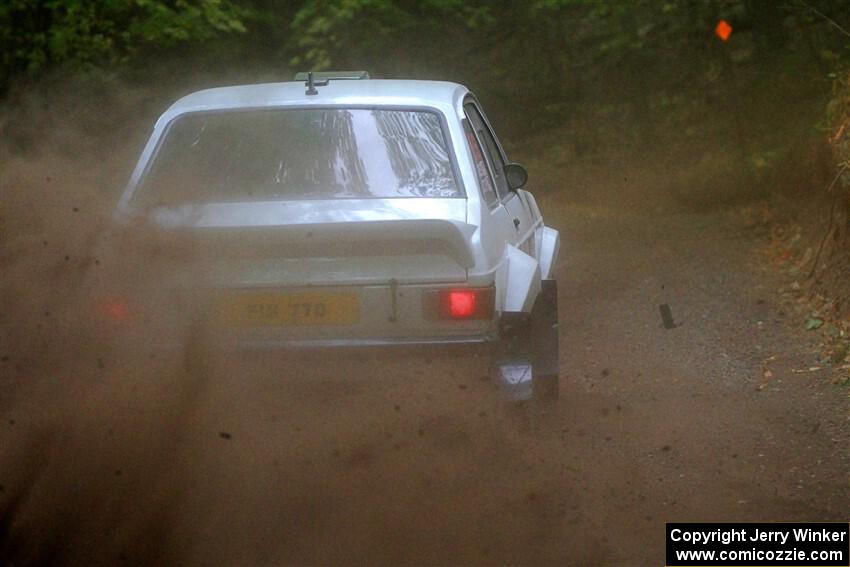 Ryan Booth / Nick Dobbs Ford Escort Mk II on SS16, Mount Marquette.