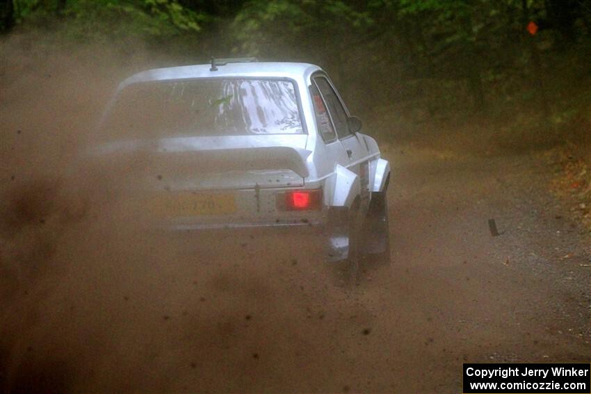 Ryan Booth / Nick Dobbs Ford Escort Mk II on SS16, Mount Marquette.