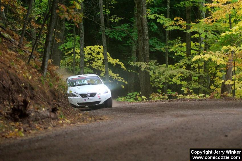 Michael Hooper / Michael Hordijk Lexus IS350 on SS16, Mount Marquette.