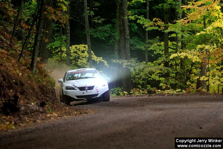 Michael Hooper / Michael Hordijk Lexus IS350 on SS16, Mount Marquette.