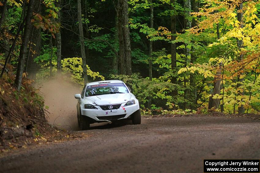 Michael Hooper / Michael Hordijk Lexus IS350 on SS16, Mount Marquette.