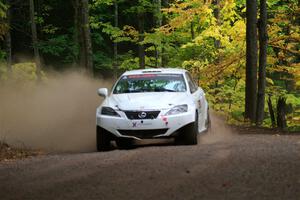 Michael Hooper / Michael Hordijk Lexus IS350 on SS16, Mount Marquette.