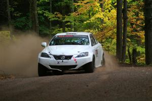 Michael Hooper / Michael Hordijk Lexus IS350 on SS16, Mount Marquette.