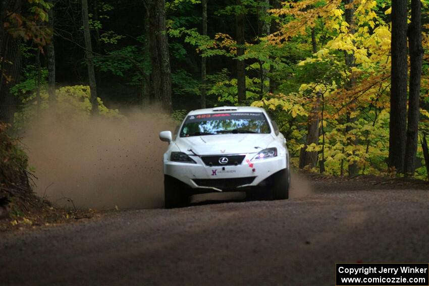 Michael Hooper / Michael Hordijk Lexus IS350 on SS16, Mount Marquette.