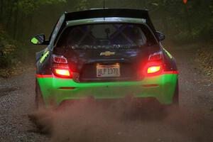 Pat Moro / Ole Holter Chevy Sonic LS on SS16, Mount Marquette.