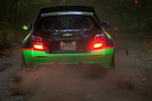 Pat Moro / Ole Holter Chevy Sonic LS on SS16, Mount Marquette.