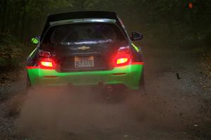 Pat Moro / Ole Holter Chevy Sonic LS on SS16, Mount Marquette.