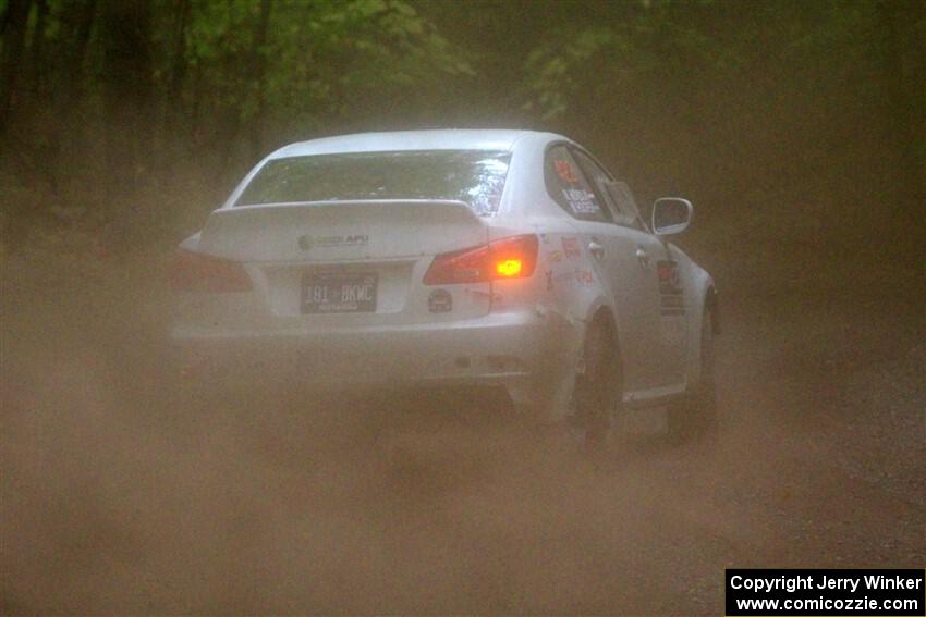 Michael Hooper / Michael Hordijk Lexus IS350 on SS16, Mount Marquette.