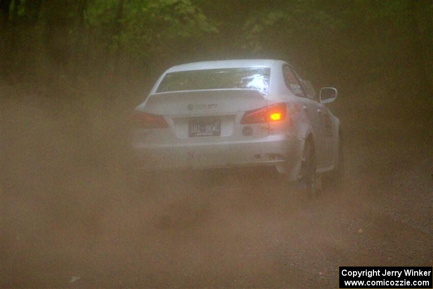 Michael Hooper / Michael Hordijk Lexus IS350 on SS16, Mount Marquette.