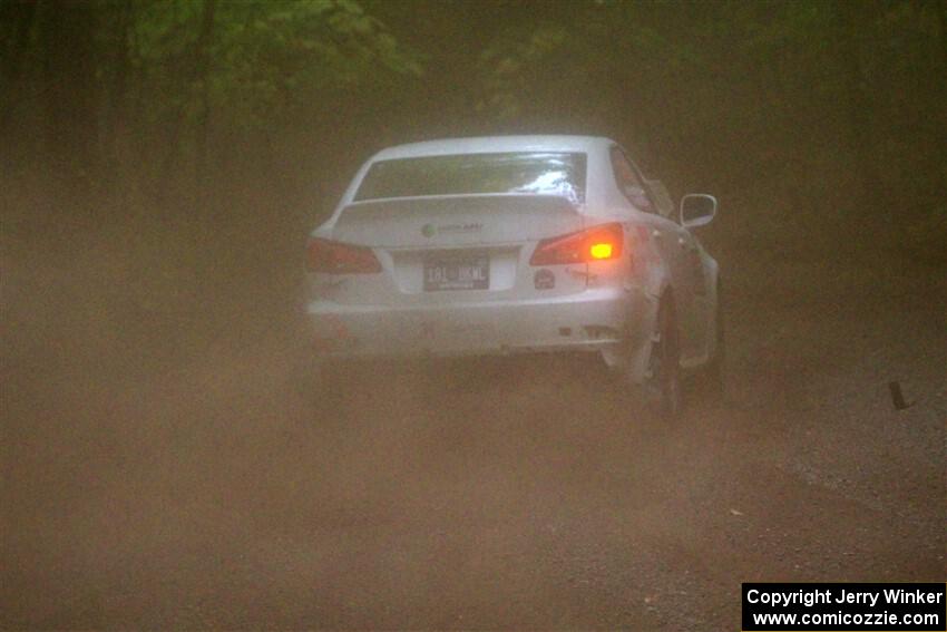 Michael Hooper / Michael Hordijk Lexus IS350 on SS16, Mount Marquette.