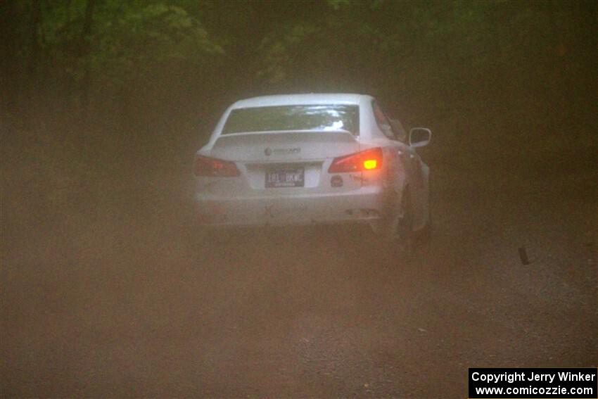 Michael Hooper / Michael Hordijk Lexus IS350 on SS16, Mount Marquette.