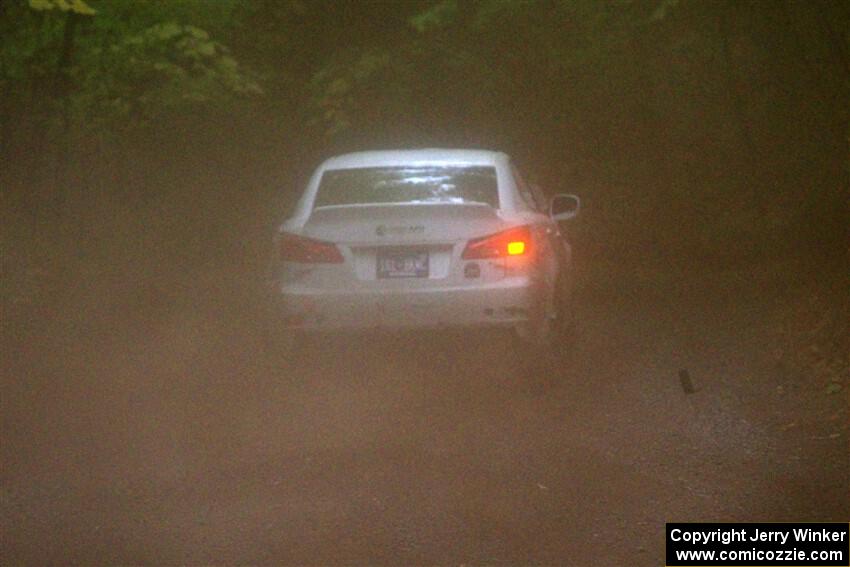 Michael Hooper / Michael Hordijk Lexus IS350 on SS16, Mount Marquette.