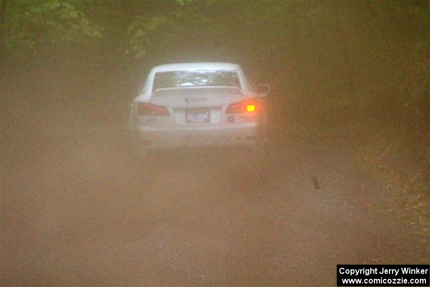 Michael Hooper / Michael Hordijk Lexus IS350 on SS16, Mount Marquette.