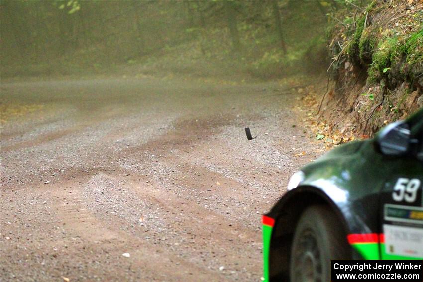 Pat Moro / Ole Holter Chevy Sonic LS on SS16, Mount Marquette.