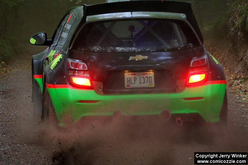 Pat Moro / Ole Holter Chevy Sonic LS on SS16, Mount Marquette.