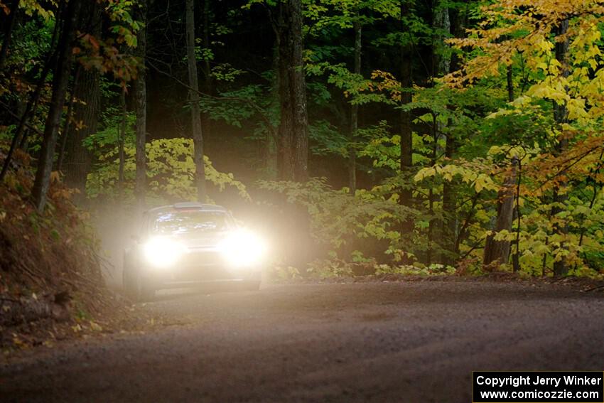 Javier Olivares / K.J. Miller Ford Fiesta Rally2 on SS16, Mount Marquette.