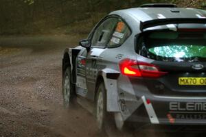 Javier Olivares / K.J. Miller Ford Fiesta Rally2 on SS16, Mount Marquette.