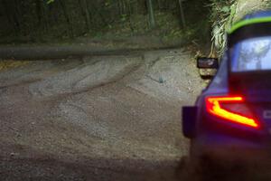 Travis Pastrana / Rhianon Gelsomino Subaru WRX ARA24 on SS16, Mount Marquette.