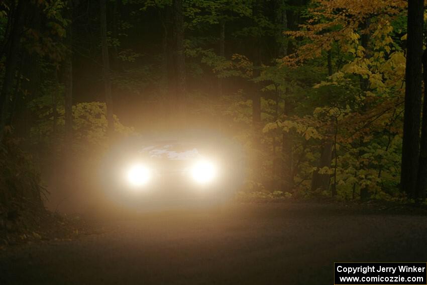 Javier Olivares / K.J. Miller Ford Fiesta Rally2 on SS16, Mount Marquette.