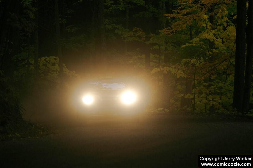 Javier Olivares / K.J. Miller Ford Fiesta Rally2 on SS16, Mount Marquette.