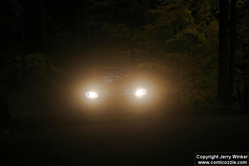 Javier Olivares / K.J. Miller Ford Fiesta Rally2 on SS16, Mount Marquette.