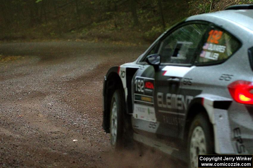 Javier Olivares / K.J. Miller Ford Fiesta Rally2 on SS16, Mount Marquette.