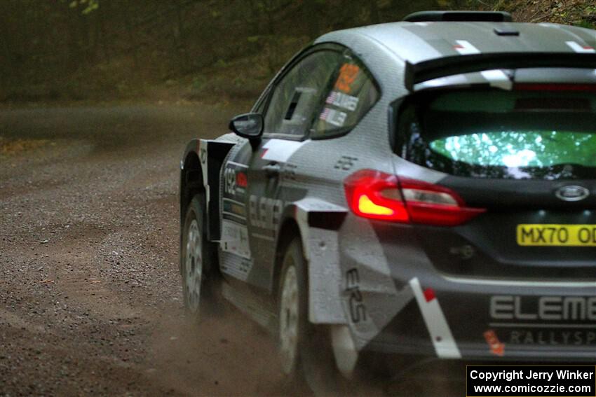 Javier Olivares / K.J. Miller Ford Fiesta Rally2 on SS16, Mount Marquette.