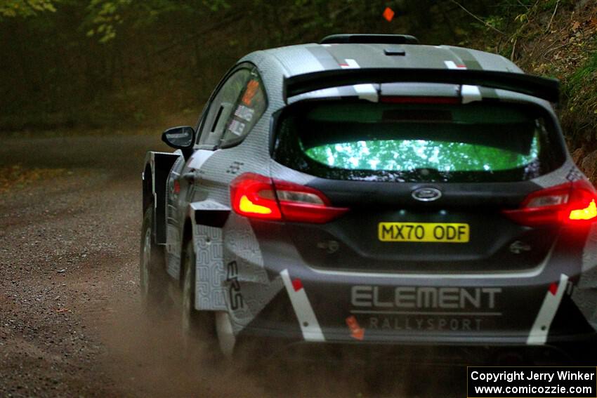 Javier Olivares / K.J. Miller Ford Fiesta Rally2 on SS16, Mount Marquette.