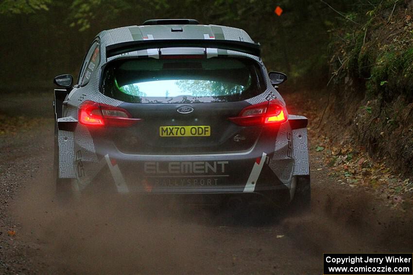 Javier Olivares / K.J. Miller Ford Fiesta Rally2 on SS16, Mount Marquette.