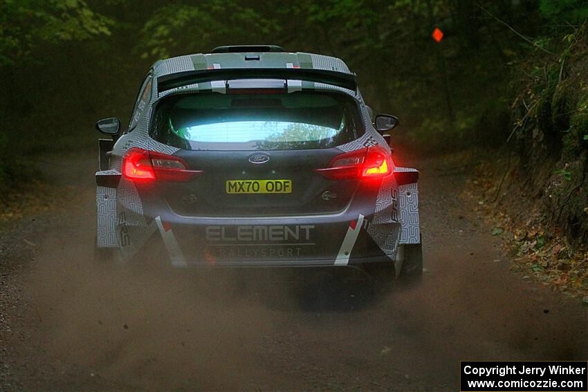 Javier Olivares / K.J. Miller Ford Fiesta Rally2 on SS16, Mount Marquette.