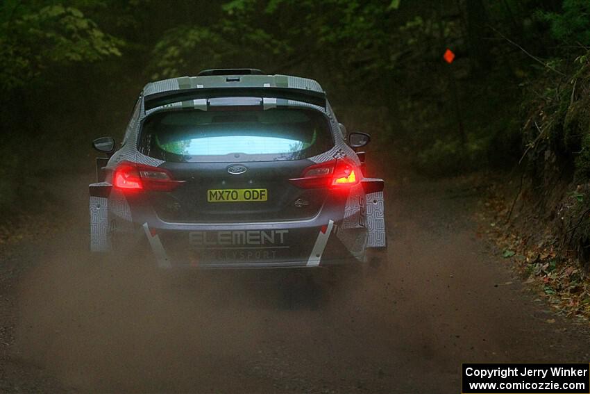 Javier Olivares / K.J. Miller Ford Fiesta Rally2 on SS16, Mount Marquette.