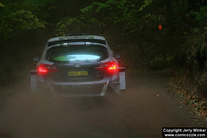 Javier Olivares / K.J. Miller Ford Fiesta Rally2 on SS16, Mount Marquette.