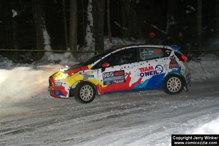 Chris Cyr / Glen Ray Ford Fiesta ST on SS7, Agren-Hunters II.