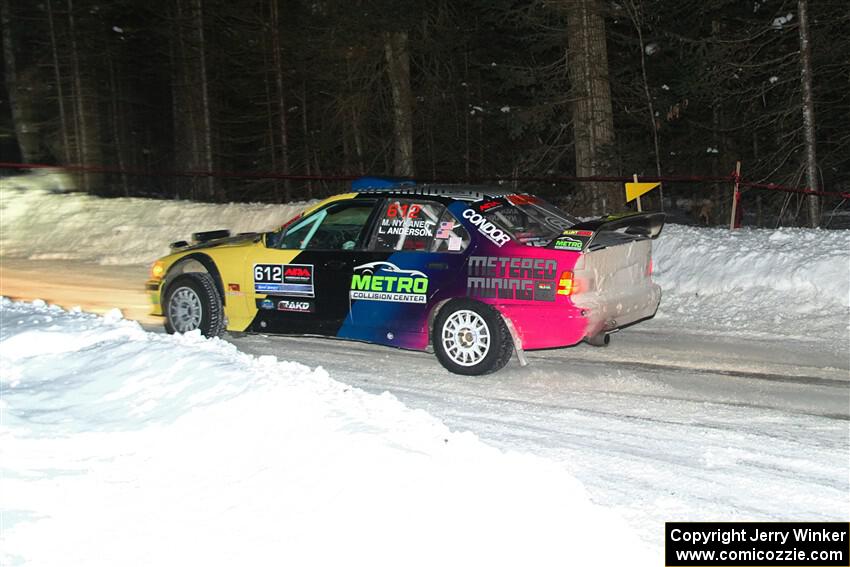 Matt Nykanen / Lars Anderson BMW 328i on SS7, Agren-Hunters II.
