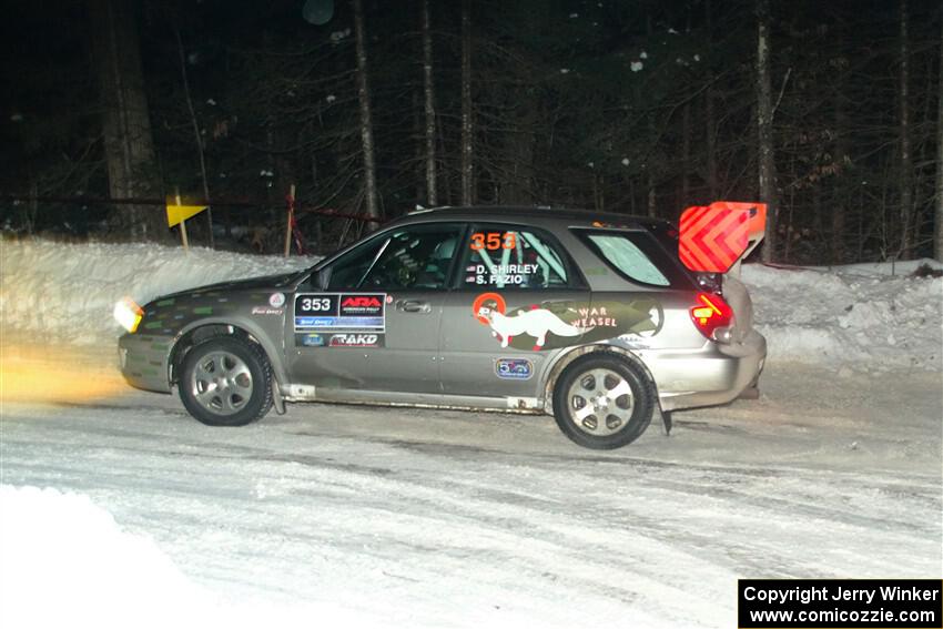 Dan Shirley / Stirling Fazio Subaru Impreza Outback Sport on SS7, Agren-Hunters II.