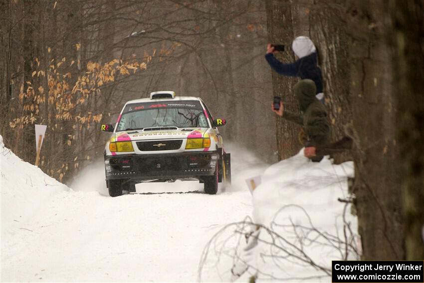 Tayler Hoevenaar / Steven Stewart Subaru Forester on SS9, Old State-Huff I.