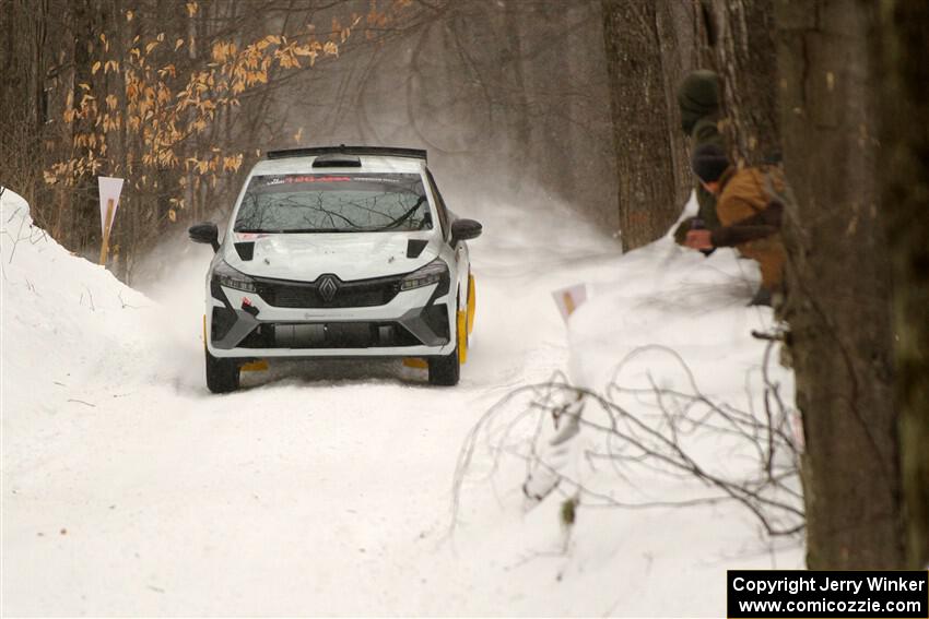 Sean Donnelly / Zach Pfeil Renault Clio Rally3 on SS9, Old State-Huff I.