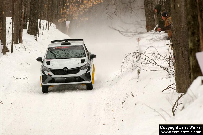 Sean Donnelly / Zach Pfeil Renault Clio Rally3 on SS9, Old State-Huff I.