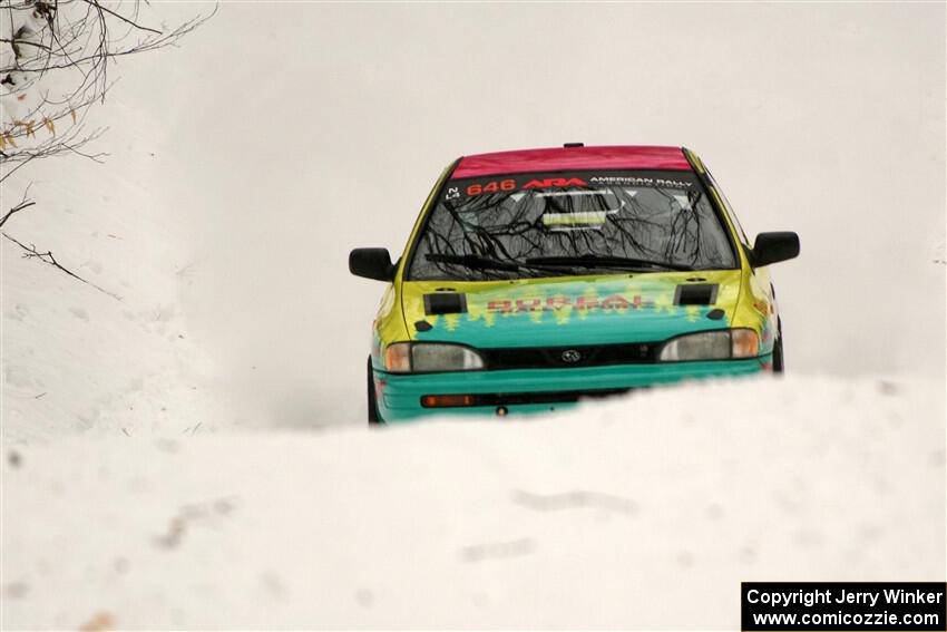 Reid Andress / Neil Moser Subaru Impreza on SS9, Old State-Huff I.