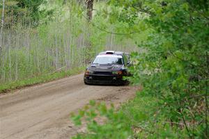 Dusty Peterke / Robert Judge Subaru Impreza on SS2, Kabekona I.
