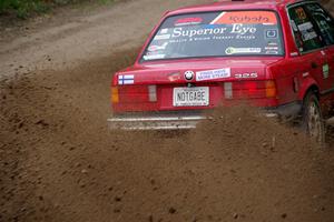 Levi Johnson / Lars Anderson BMW 325e on SS2, Kabekona I.