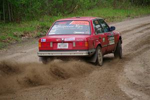 Levi Johnson / Lars Anderson BMW 325e on SS2, Kabekona I.