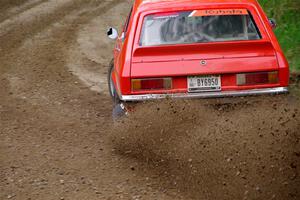 Mike Hurst / Randall Short Ford Capri on SS2, Kabekona I.