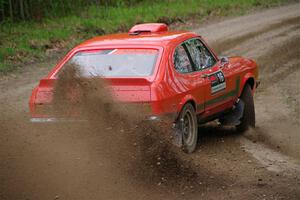 Mike Hurst / Randall Short Ford Capri on SS2, Kabekona I.