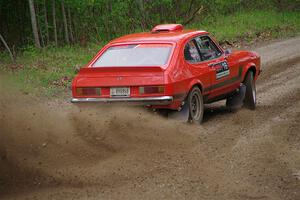 Mike Hurst / Randall Short Ford Capri on SS2, Kabekona I.