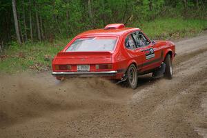 Mike Hurst / Randall Short Ford Capri on SS2, Kabekona I.
