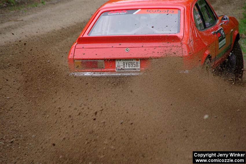 Mike Hurst / Randall Short Ford Capri on SS2, Kabekona I.