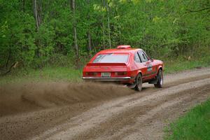 Mike Hurst / Randall Short Ford Capri on SS2, Kabekona I.